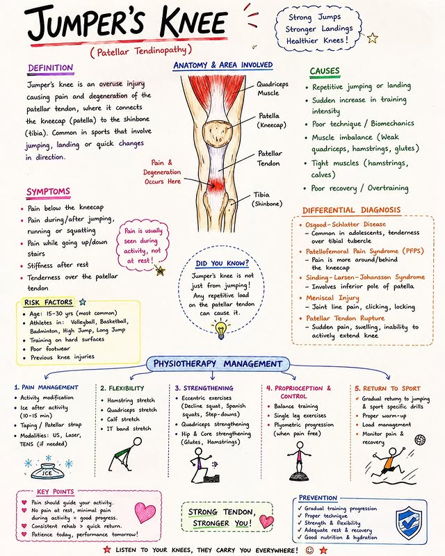Jumper's knee, patellar tendinopathy explained
